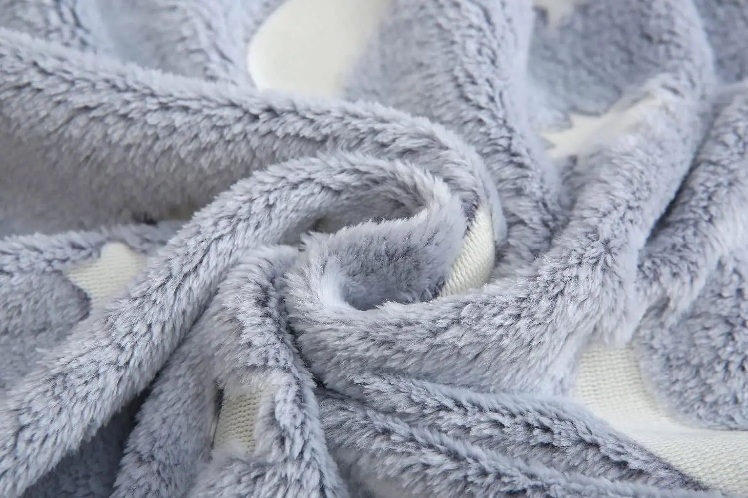 Moons and Stars Glow in the Dark Blanket All Seasons Christmas Holiday Birthday Gifts for Teen Kids Girls Boys ‎Dazzle Collection