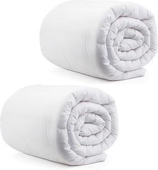 Pack of 2 Luxury Duvet for all Tog 4.5/10.5/13.5/15 Soft Anti Allergy Duvets Hollowfibre Filling Best For All Seasons Deep Sleep Quilt Duvet For Home & Hotel