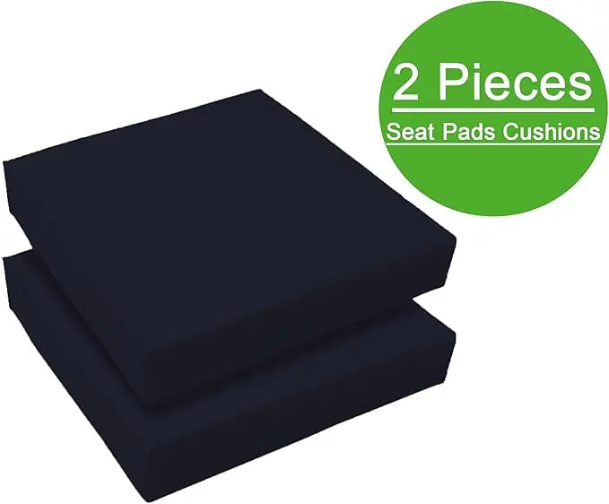 Set of 2 Outdoor Waterproof Chair Cushion Seat Pads Dazzle Collection uk