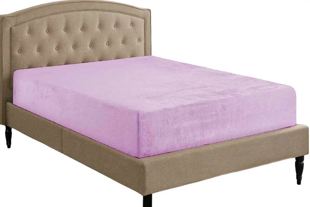 Teddy Fleece Fitted Sheet Extra Deep 30cm Deep Snugly Fit Around Your Mattress Soft & Cosy Warm Plush Fitted Bed Sheets Dazzle Collection uk