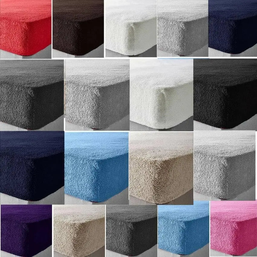 Teddy Fleece Fitted Sheet Extra Deep 30cm Deep Snugly Fit Around Your Mattress Soft & Cosy Warm Plush Fitted Bed Sheets Dazzle Collection uk