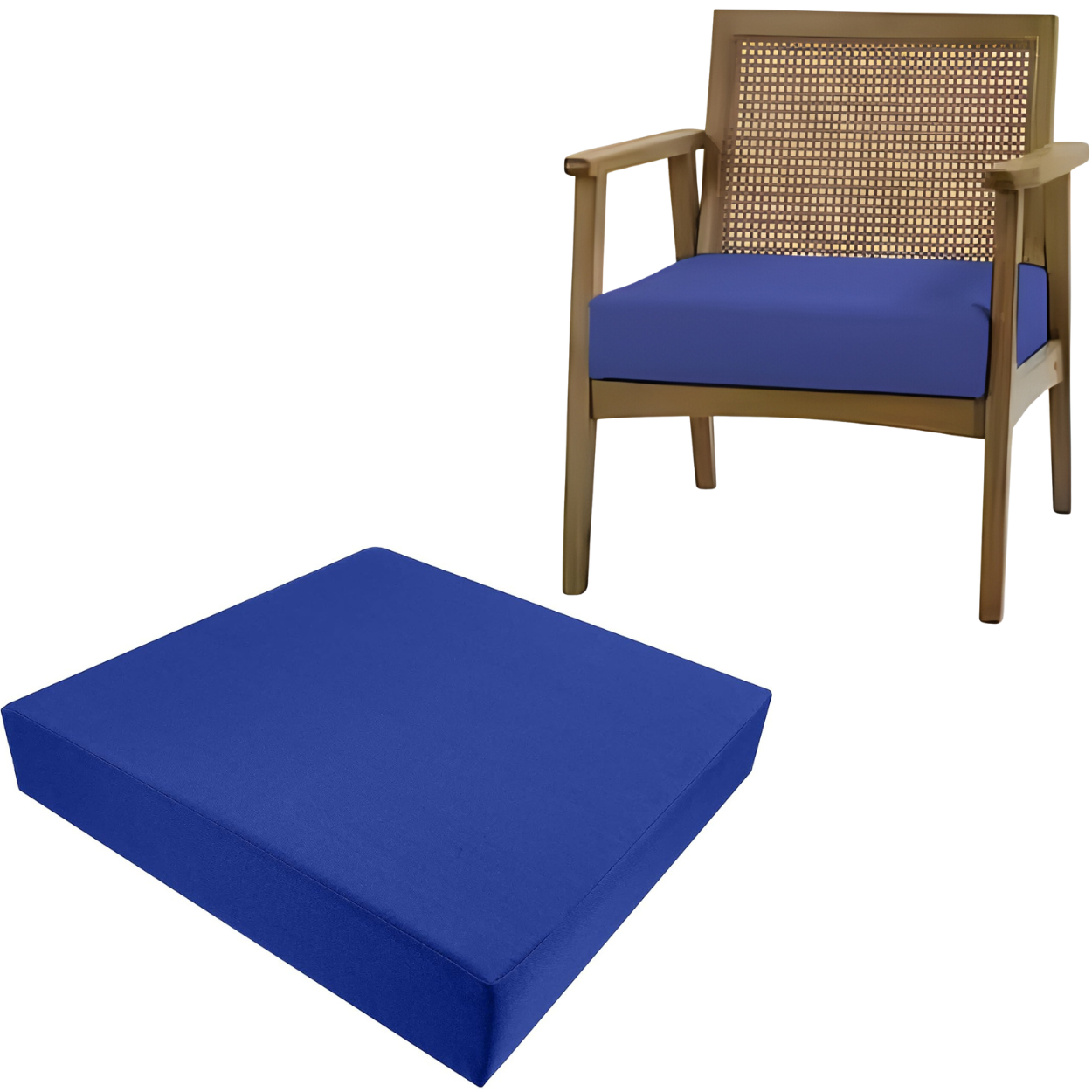 Dazzle Collection Garden Seat Pads Cushions for Rattan Furniture 100% Waterproof Indoor Outdoor Chair Pads Office Garden Patio Chair Cushions Seat Pad Dazzle Collection uk