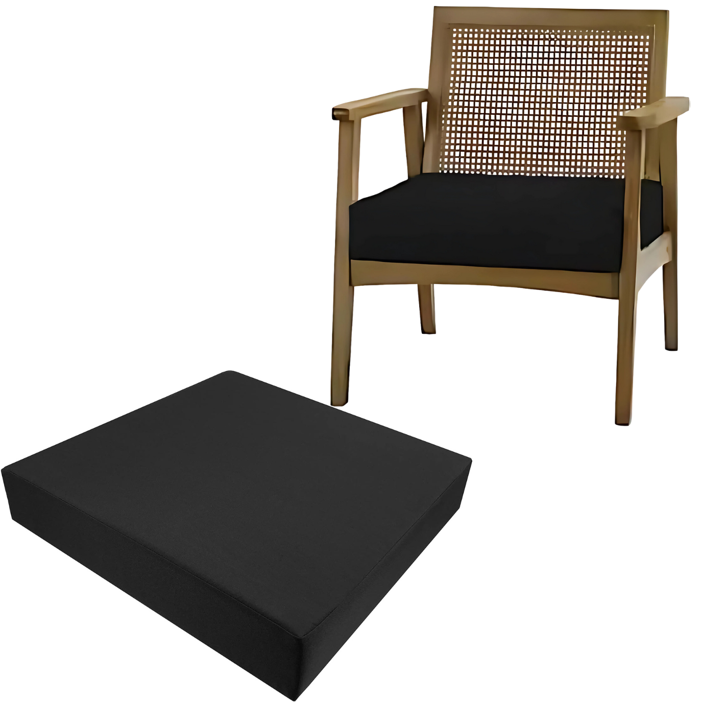 Dazzle Collection Garden Seat Pads Cushions for Rattan Furniture 100% Waterproof Indoor Outdoor Chair Pads Office Garden Patio Chair Cushions Seat Pad Dazzle Collection uk