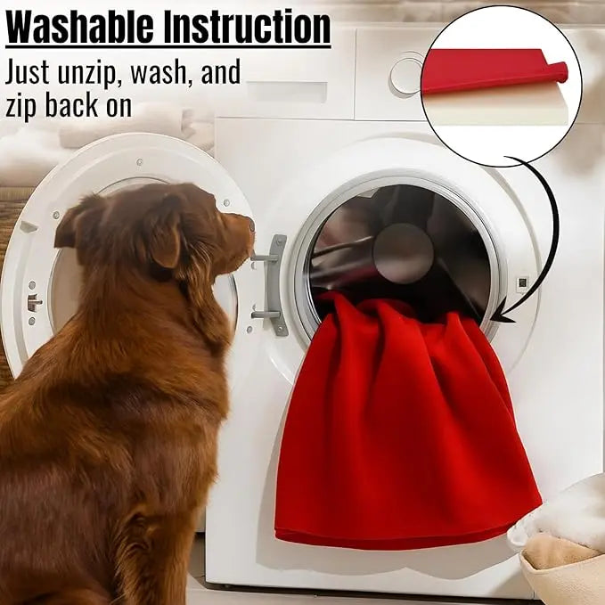 Waterproof Dog Bed Cushion Orthopaedic Pet Bed For Dog & Cats Polyester Cover with Fiber Filling Bed Indoor & Outdoor Premium Comfortable Dog Mat Dazzle Collection uk