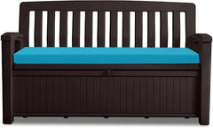 Waterproof Garden Bench Cushion fit for 128cmX50cmX5cm Iceni Keter, Eden & Storage Bench Pads Dazzle Collection uk