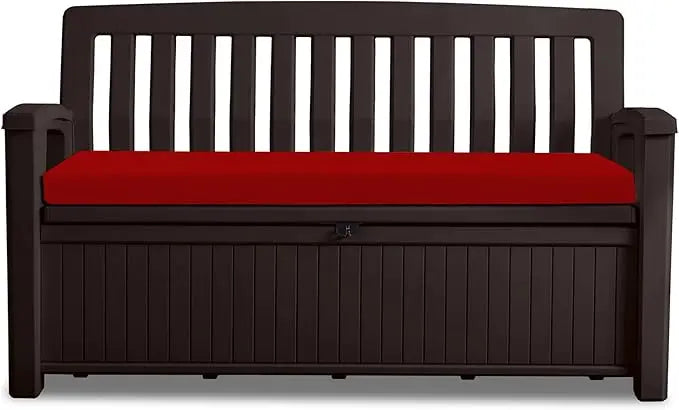 Waterproof Garden Bench Cushion fit for 128cmX50cmX5cm Iceni Keter, Eden & Storage Bench Pads Dazzle Collection uk